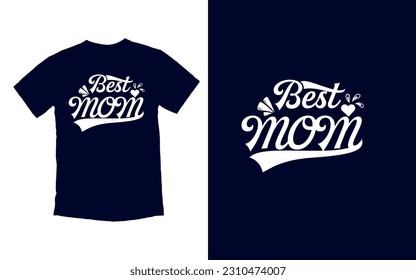 great Mom,  Mother's day T-shirt Design