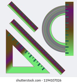 Great multicolored school tool.