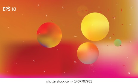 Great - new cosmos backgrounds. Astonomic hi-res and fresh. Illustration, mesh. Stars, planets, signs. Colorful universe signs background theme.