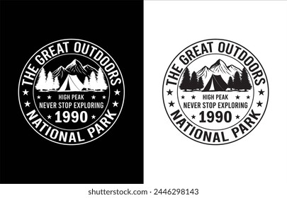 The Great Outdoors T-Shirt Design