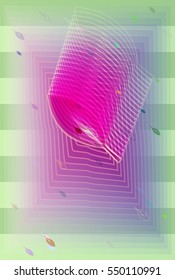 great picture into foliage vector background, opinion beside multiple motion