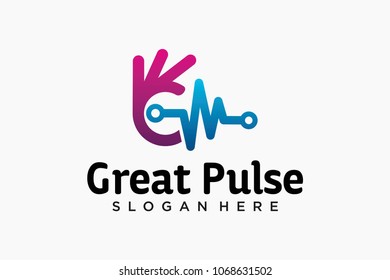 great pulse logo design