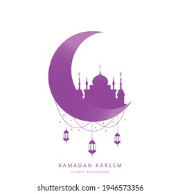 great ramadan kareem vector background