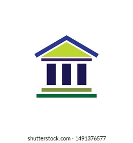 Great real estate house vintage hand drawn logo design template. Home property architect investment