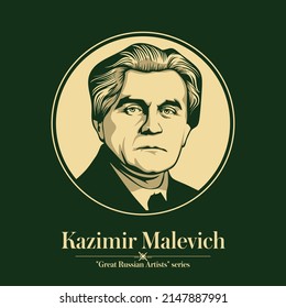 Great Russian artist. Kazimir Malevich was a Russian-Ukrainian and Soviet avant-garde artist and art theorist, whose pioneering work and writing had a profound influence