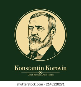 Gran artista ruso. Konstantin Korovin fue un destacado pintor impresionista ruso.