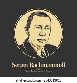 Great Russian composer. Sergei Rachmaninoff was a Russian composer, virtuoso pianist, and conductor. Rachmaninoff is widely considered one of the finest pianists of his day