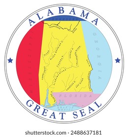 The Great Seal of the State of Alabama