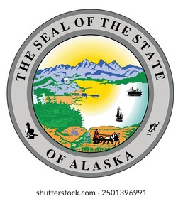 The Great Seal of the State of Alaska