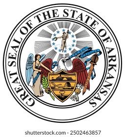 The Great Seal of the State of Arkansas