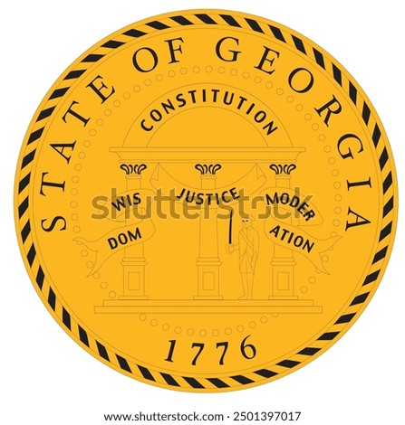 The Great Seal of the State of Georgia