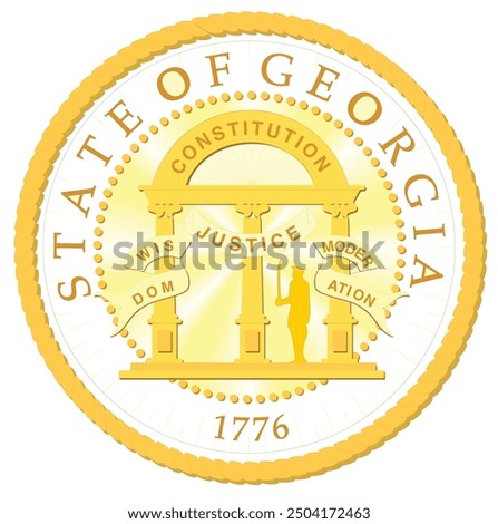 The Great Seal of the State of Georgia