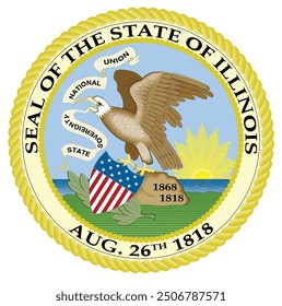 The Great Seal of the State of Illinois