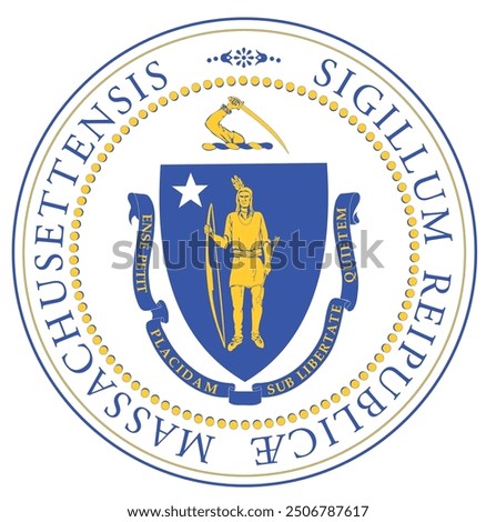 The Great Seal of the State of Massachusetts