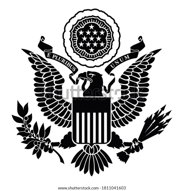 Great Seal United States Stock Vector (Royalty Free) 1811041603 ...