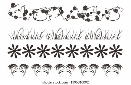 Great set calligraphic design elements