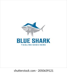 Great Shark Logo Design Vector Image