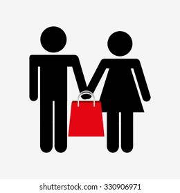 great shopping day design, vector illustration eps10 graphic 