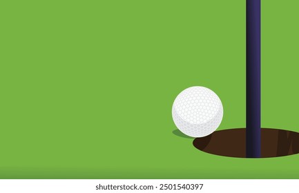 Great simple golf background design for any media