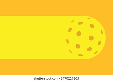 Great simple pickleball background design for any media	