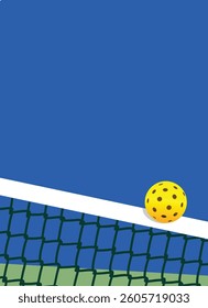 Great simple pickleball background design for any media