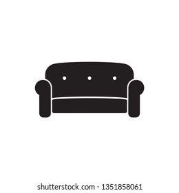 A great  sofa vector icon, an armchair vector illustration for your web -site, apps, business and home  .