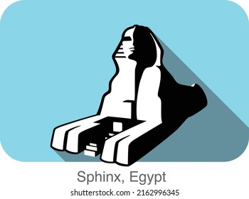 The Great Sphinx of Giza. famous Landmark of the world series, Famous scenic spot