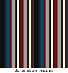 Great striped fabric with usa color style vector Great striped fabric with usa color style vector pattern.