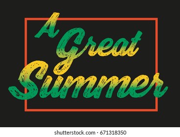 A great summer