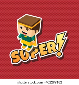 great superhero mom cartoon