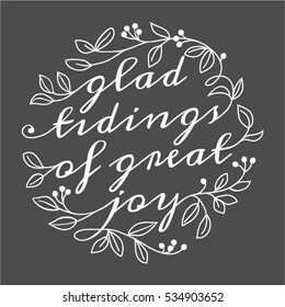 Great Tidings of Great Joy