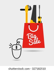 great tools for sale design, vector illustration eps10 graphic 