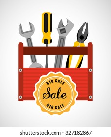 great tools for sale design, vector illustration eps10 graphic 