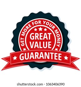 Great Value label illustration