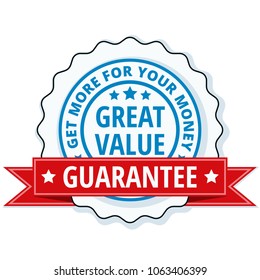 Great Value label illustration