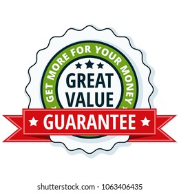 Great Value label illustration