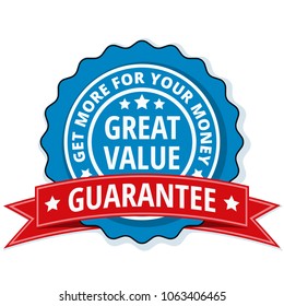 Great Value label illustration