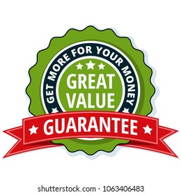 Great Value label illustration