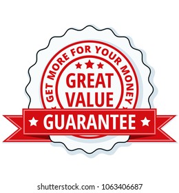 Great Value label illustration