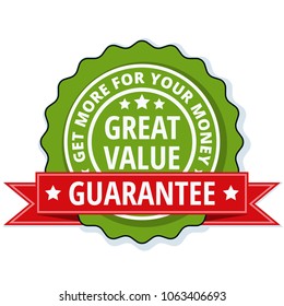 Great Value label illustration