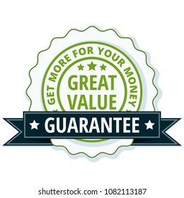 Great Value label illustration