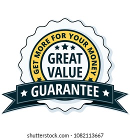 Great Value label illustration