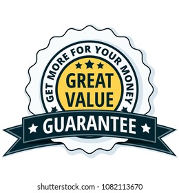 Great Value label illustration
