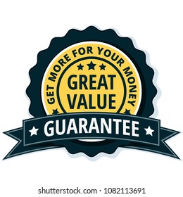 Great Value label illustration