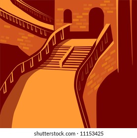 great wall of china	