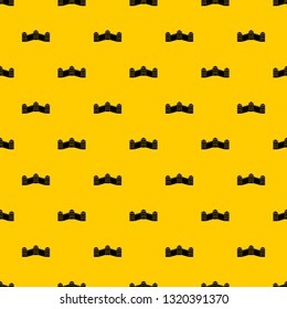 Great Wall of China pattern seamless vector repeat geometric yellow for any design