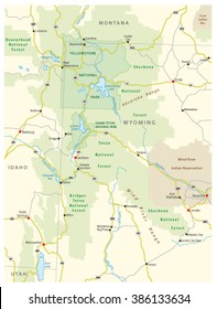 Greater Yellowstone Ecosystem Map