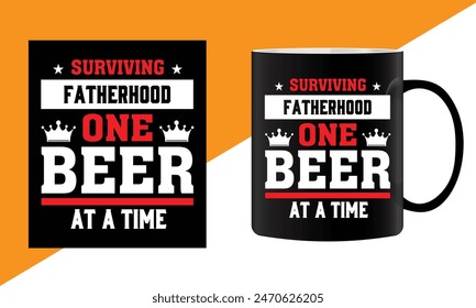 Mejor papá taza Diseños Día de los padres Cita inspiradora Tipografía Camiseta Diseño Gráfico Vector