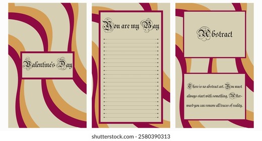 Greating Card for the valentine's day for the loved one ,made with illustrator for the high quality work and printing