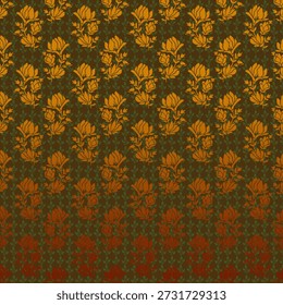 Grediant type color saari semless pattern design